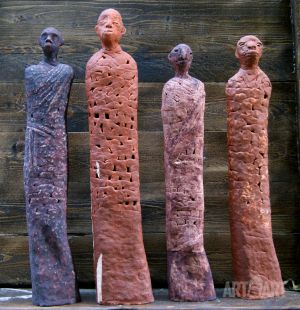 Скульптура, Исторический жанр - масаи