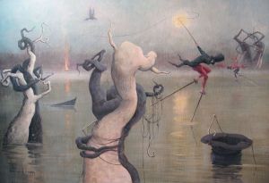 Живопись, Мифологический жанр - Сон рыбака 