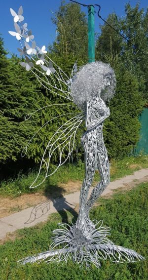 Скульптура, Круглая - Фея цветов